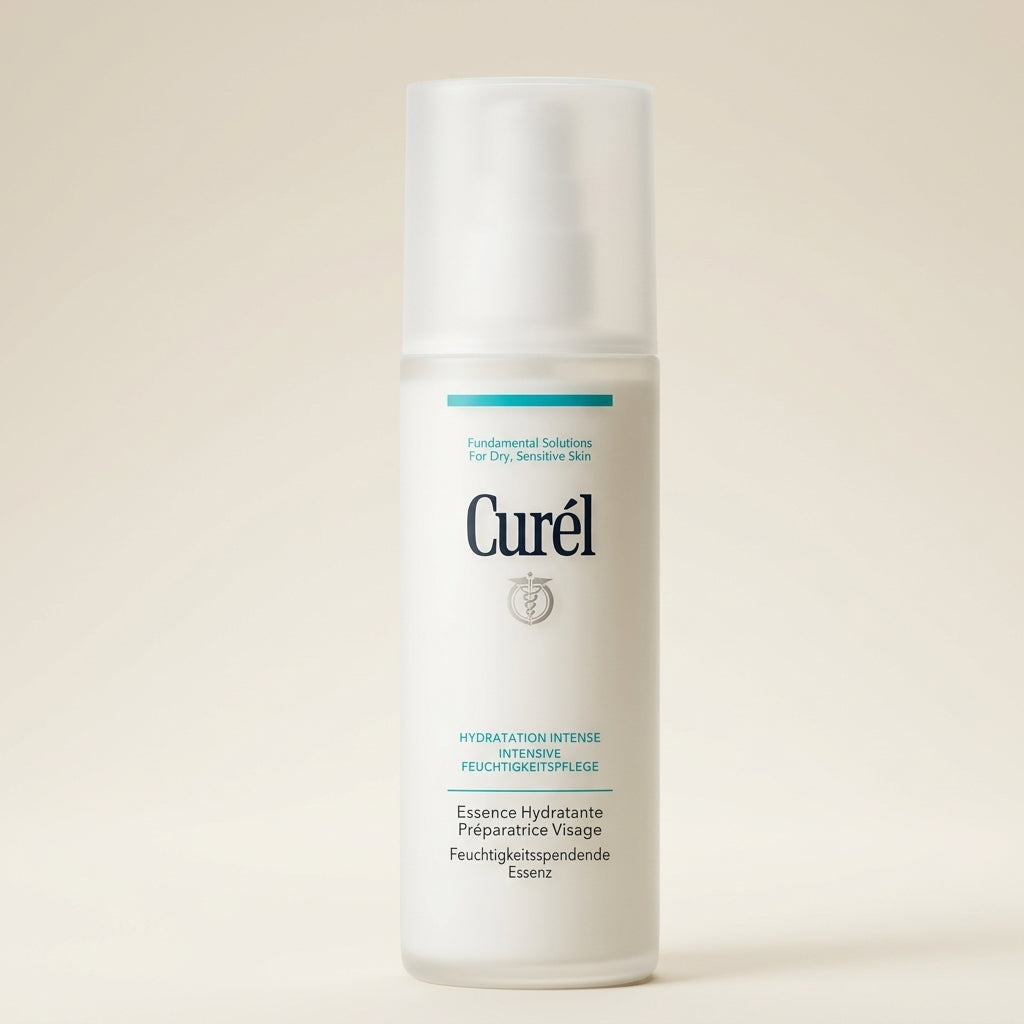 Curel Moisture Lotion III Enrich 150ml bottle, intensive hydrating liquid for very dry skin.