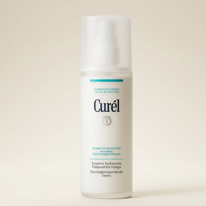 Curel Moisture Lotion III Enrich 150ml bottle, intensive hydrating liquid for very dry skin.