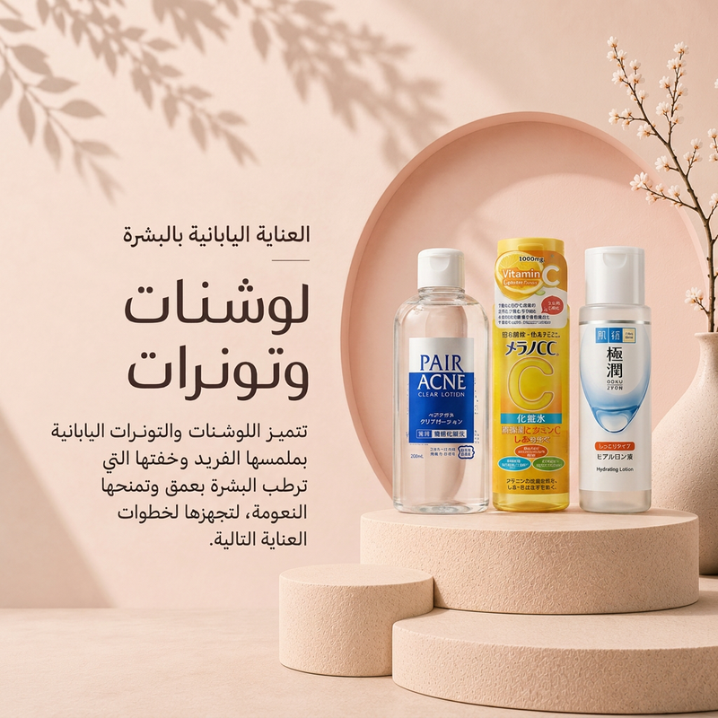 التونر واللوشن