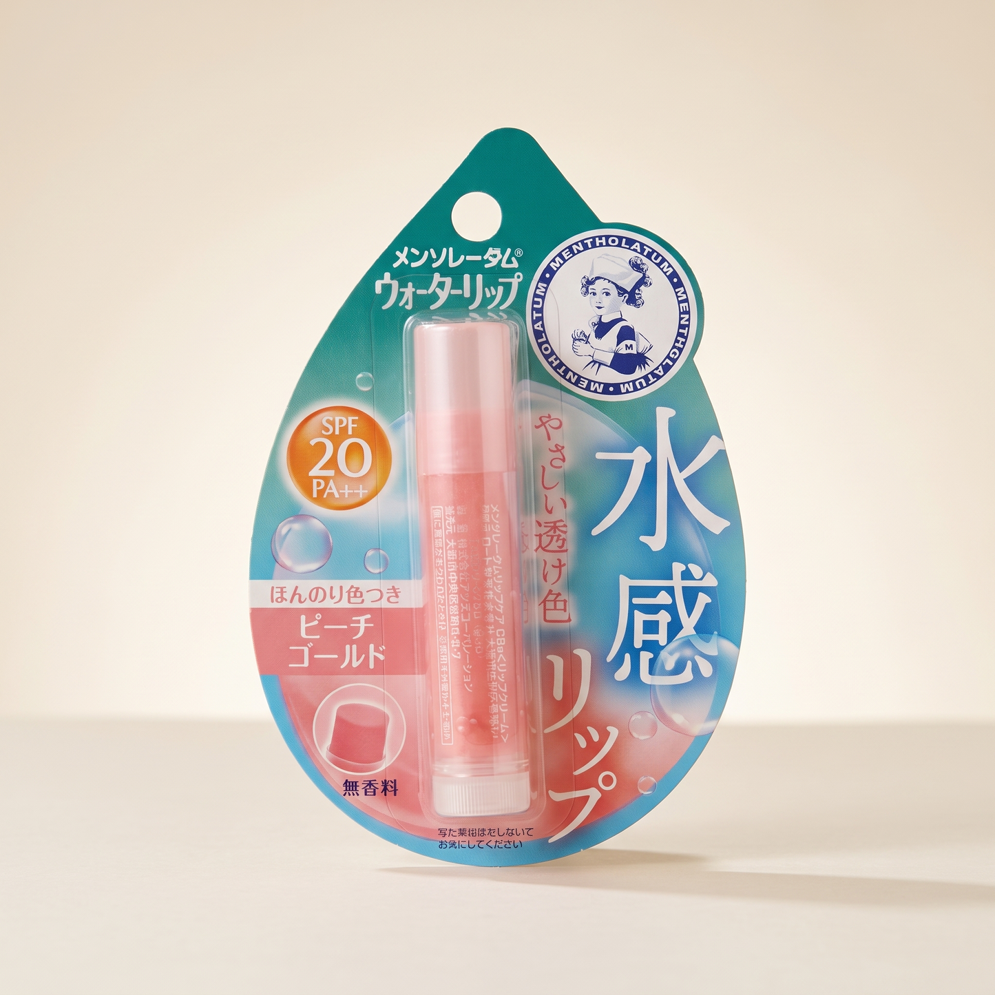 Mentholatum Water Lip Peach Gold - 4.5g